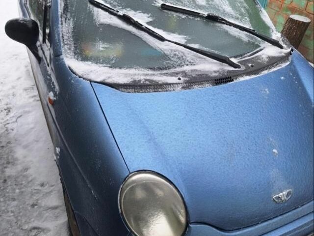 Синий Дэу Матиз, объемом двигателя 0.8 л и пробегом 124 тыс. км за 1594 $, фото 4 на Automoto.ua