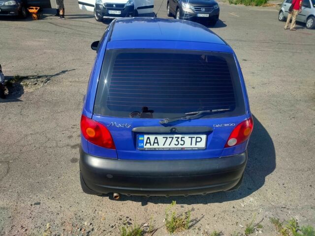 Синій Деу Матіз, об'ємом двигуна 0.8 л та пробігом 115 тис. км за 2649 $, фото 3 на Automoto.ua