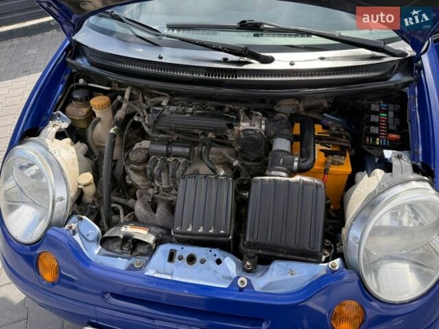 Синий Дэу Матиз, объемом двигателя 0.8 л и пробегом 218 тыс. км за 1600 $, фото 44 на Automoto.ua