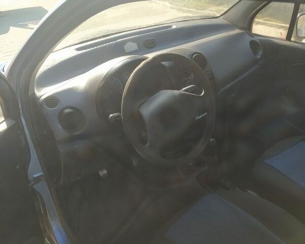 Синий Дэу Матиз, объемом двигателя 0.8 л и пробегом 175 тыс. км за 1100 $, фото 7 на Automoto.ua