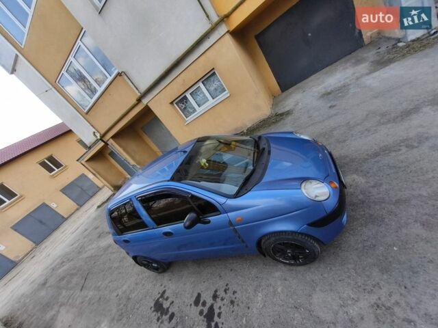 Синий Дэу Матиз, объемом двигателя 0.8 л и пробегом 194 тыс. км за 2850 $, фото 12 на Automoto.ua