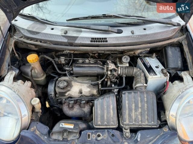 Синий Дэу Матиз, объемом двигателя 0.8 л и пробегом 62 тыс. км за 1300 $, фото 11 на Automoto.ua