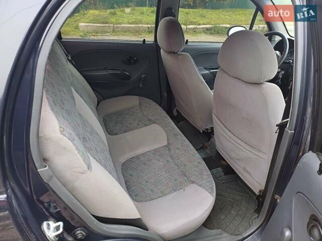 Синий Дэу Матиз, объемом двигателя 0.8 л и пробегом 186 тыс. км за 2700 $, фото 2 на Automoto.ua