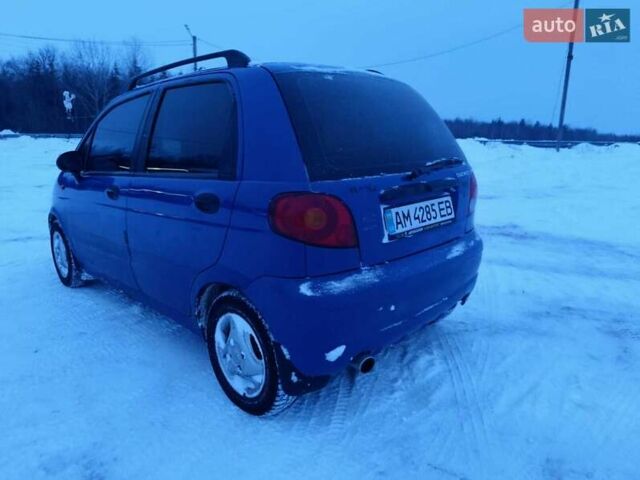 Синий Дэу Матиз, объемом двигателя 0.8 л и пробегом 153 тыс. км за 1999 $, фото 8 на Automoto.ua
