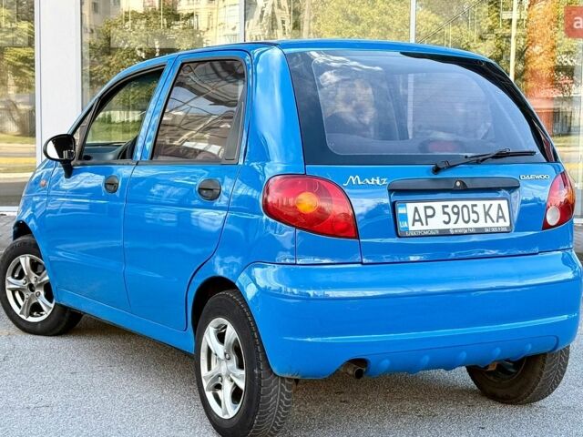 Синий Дэу Матиз, объемом двигателя 0.8 л и пробегом 184 тыс. км за 2200 $, фото 9 на Automoto.ua