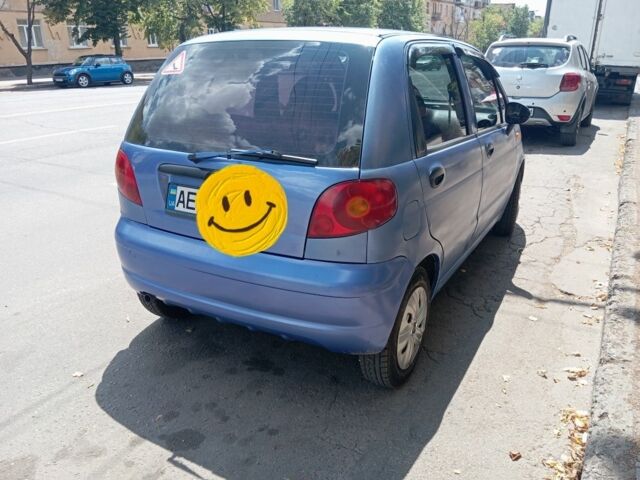Синий Дэу Матиз, объемом двигателя 8 л и пробегом 168 тыс. км за 2300 $, фото 1 на Automoto.ua