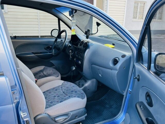 Синий Дэу Матиз, объемом двигателя 0.8 л и пробегом 72 тыс. км за 2500 $, фото 13 на Automoto.ua