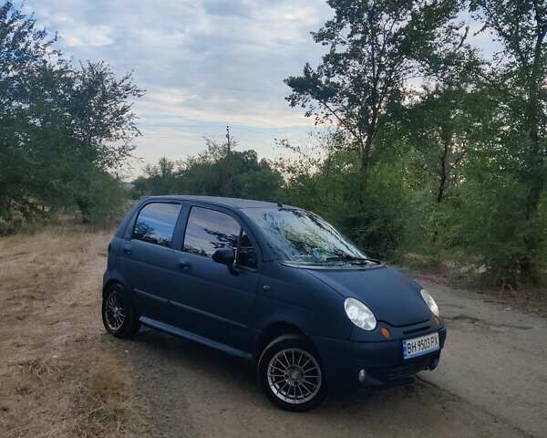 Синий Дэу Матиз, объемом двигателя 0.8 л и пробегом 130 тыс. км за 3100 $, фото 2 на Automoto.ua