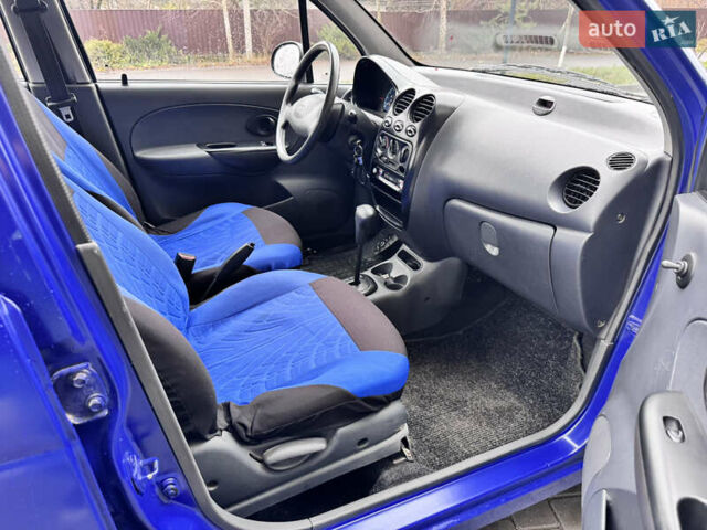 Синій Деу Матіз, об'ємом двигуна 0.8 л та пробігом 186 тис. км за 1950 $, фото 8 на Automoto.ua