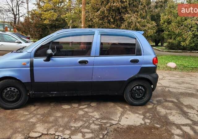Синій Деу Матіз, об'ємом двигуна 0.8 л та пробігом 180 тис. км за 2600 $, фото 1 на Automoto.ua