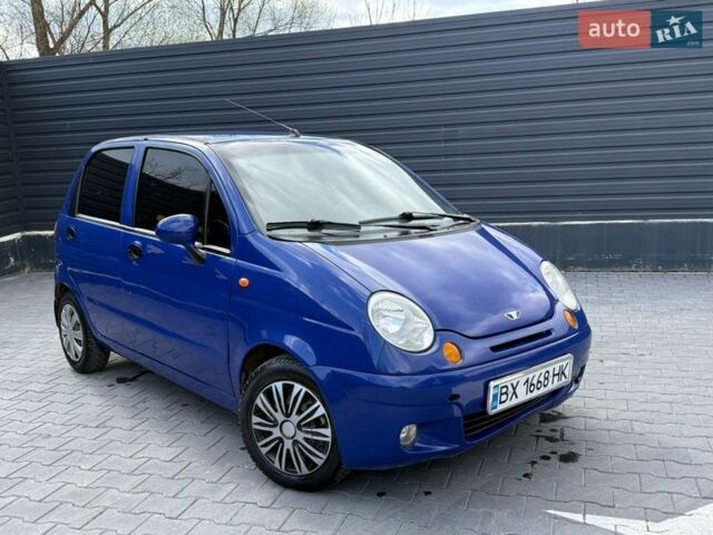 Синий Дэу Матиз, объемом двигателя 0.8 л и пробегом 218 тыс. км за 1600 $, фото 14 на Automoto.ua
