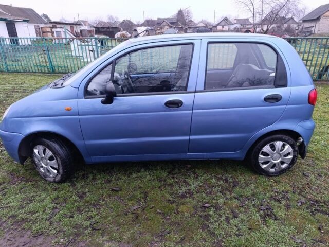 Синий Дэу Матиз, объемом двигателя 0.8 л и пробегом 100 тыс. км за 2100 $, фото 3 на Automoto.ua
