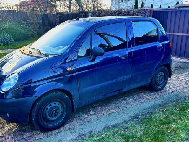 Синий Дэу Матиз, объемом двигателя 0.8 л и пробегом 198 тыс. км за 3300 $, фото 3 на Automoto.ua