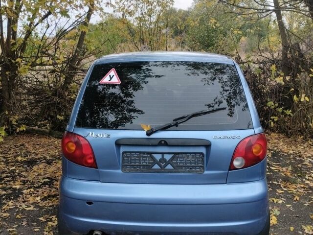 Синій Деу Матіз, об'ємом двигуна 8 л та пробігом 155 тис. км за 2100 $, фото 3 на Automoto.ua