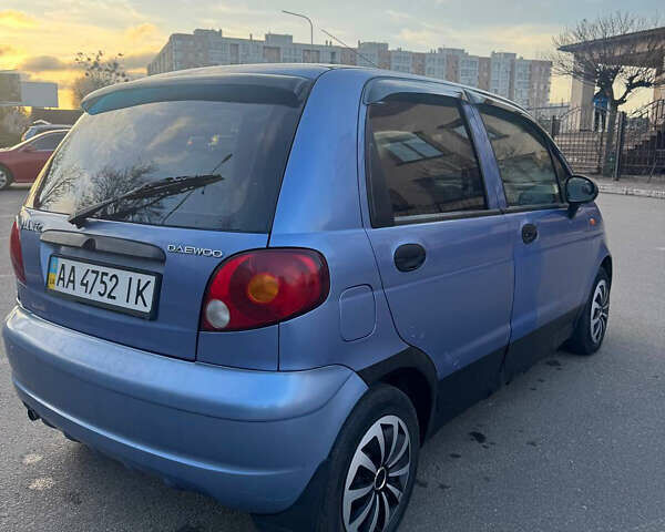 Синій Деу Матіз, об'ємом двигуна 0.8 л та пробігом 124 тис. км за 1999 $, фото 17 на Automoto.ua