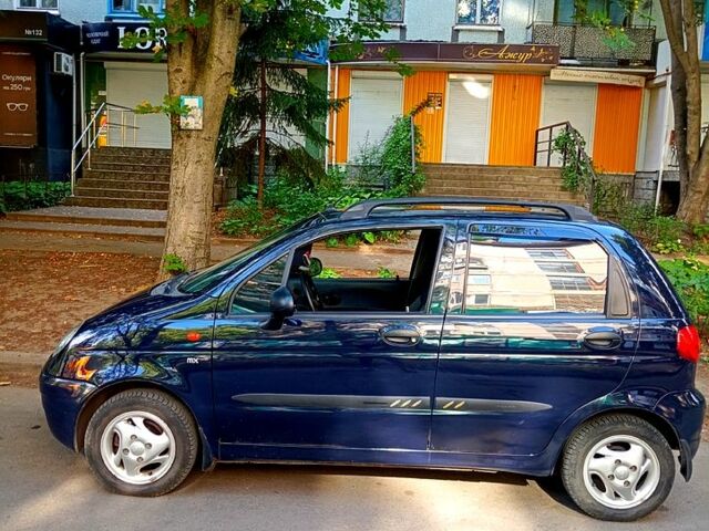Синий Дэу Матиз, объемом двигателя 0.8 л и пробегом 67 тыс. км за 2600 $, фото 4 на Automoto.ua