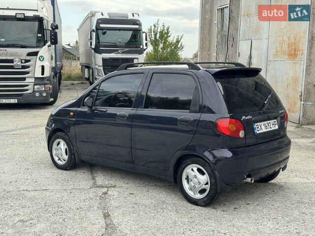 Синий Дэу Матиз, объемом двигателя 0.8 л и пробегом 87 тыс. км за 1750 $, фото 4 на Automoto.ua