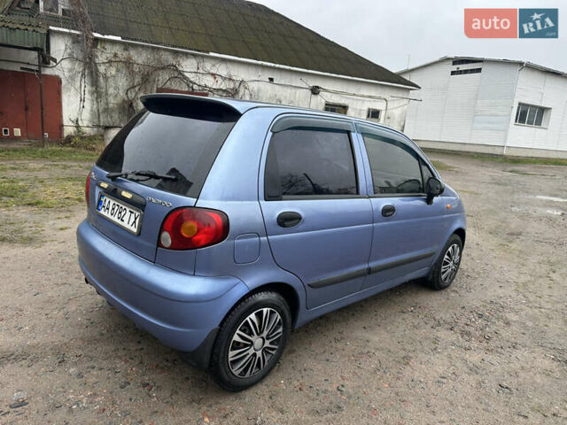 Синий Дэу Матиз, объемом двигателя 0.8 л и пробегом 85 тыс. км за 2200 $, фото 1 на Automoto.ua