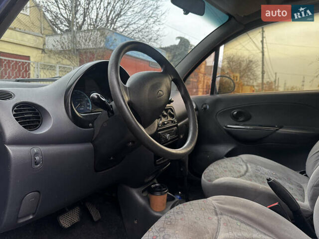 Синій Деу Матіз, об'ємом двигуна 0.8 л та пробігом 185 тис. км за 2300 $, фото 10 на Automoto.ua