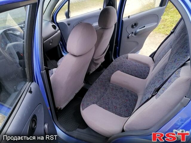 Синий Дэу Матиз, объемом двигателя 8 л и пробегом 73 тыс. км за 2880 $, фото 9 на Automoto.ua