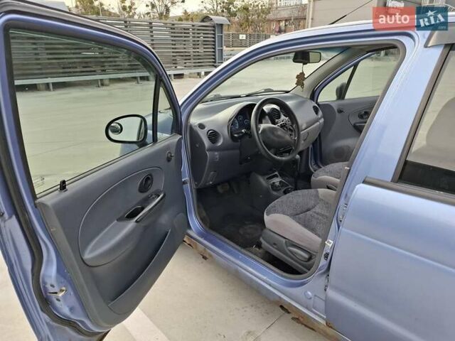 Синий Дэу Матиз, объемом двигателя 0.8 л и пробегом 124 тыс. км за 2000 $, фото 12 на Automoto.ua