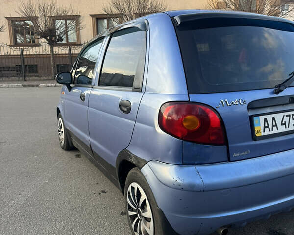 Синій Деу Матіз, об'ємом двигуна 0.8 л та пробігом 124 тис. км за 1999 $, фото 16 на Automoto.ua