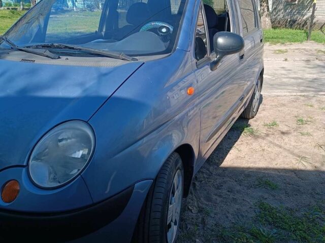Синий Дэу Матиз, объемом двигателя 0.8 л и пробегом 145 тыс. км за 3400 $, фото 3 на Automoto.ua