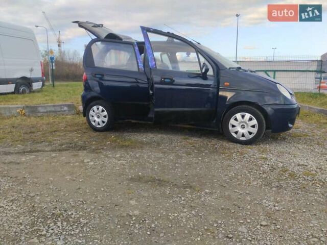 Синий Дэу Матиз, объемом двигателя 0.8 л и пробегом 84 тыс. км за 1750 $, фото 3 на Automoto.ua
