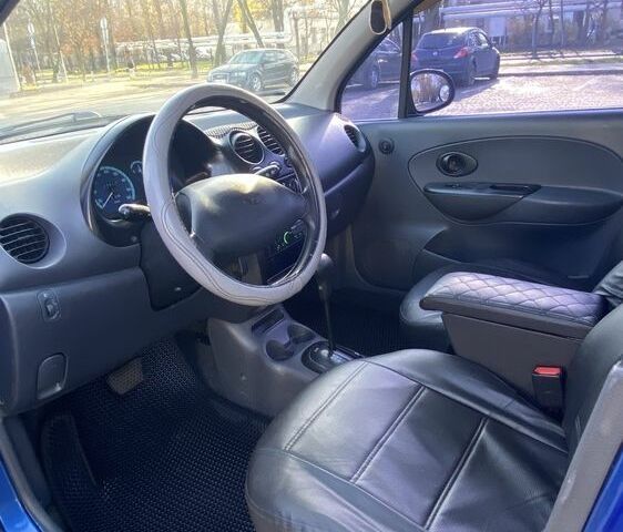 Синий Дэу Матиз, объемом двигателя 0.8 л и пробегом 125 тыс. км за 2999 $, фото 3 на Automoto.ua