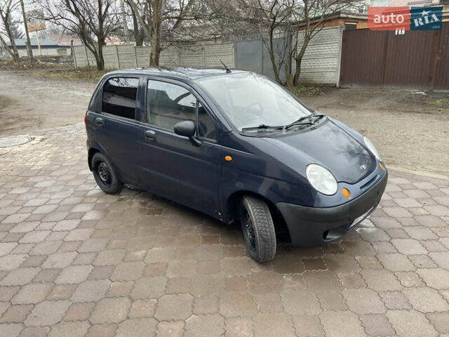 Синій Деу Матіз, об'ємом двигуна 0.8 л та пробігом 333 тис. км за 1500 $, фото 2 на Automoto.ua