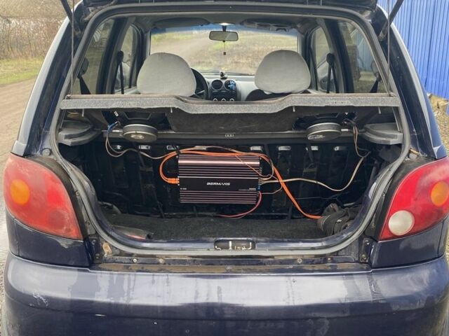 Синий Дэу Матиз, объемом двигателя 0.8 л и пробегом 144 тыс. км за 1663 $, фото 6 на Automoto.ua