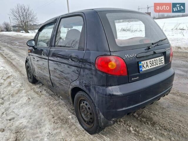 Синий Дэу Матиз, объемом двигателя 0.8 л и пробегом 320 тыс. км за 1990 $, фото 7 на Automoto.ua