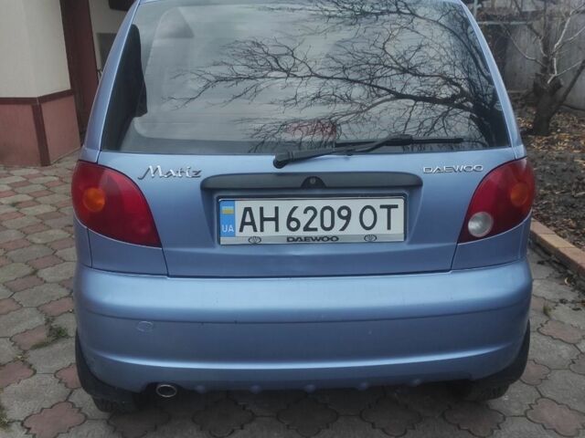 Синий Дэу Матиз, объемом двигателя 0.8 л и пробегом 91 тыс. км за 1500 $, фото 7 на Automoto.ua