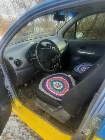 Синій Деу Матіз, об'ємом двигуна 1 л та пробігом 116 тис. км за 2400 $, фото 5 на Automoto.ua