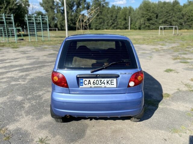 Синий Дэу Матиз, объемом двигателя 0.8 л и пробегом 150 тыс. км за 2350 $, фото 11 на Automoto.ua
