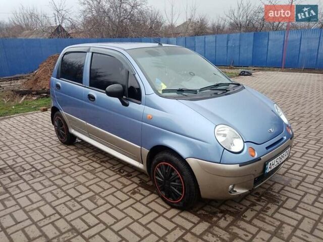 Синій Деу Матіз, об'ємом двигуна 1 л та пробігом 44 тис. км за 3300 $, фото 5 на Automoto.ua