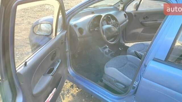 Синий Дэу Матиз, объемом двигателя 0.8 л и пробегом 136 тыс. км за 2000 $, фото 8 на Automoto.ua