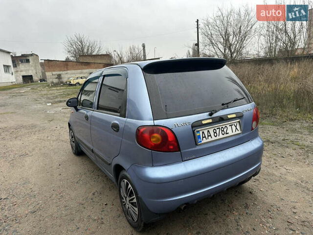 Синий Дэу Матиз, объемом двигателя 0.8 л и пробегом 85 тыс. км за 2200 $, фото 13 на Automoto.ua