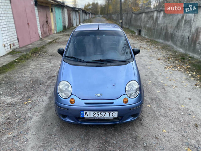 Деу Матіз 2008 у Києві на Automoto.ua Синій Деу Матіз, об'ємом двигуна 0.8 л та пробігом 100 тис. км за 2450 $, фото 1 на Automoto.ua