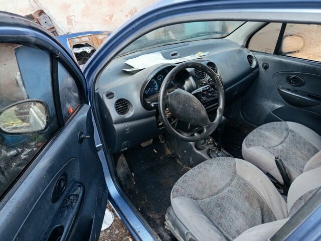 Синий Дэу Матиз, объемом двигателя 8 л и пробегом 455 тыс. км за 554 $, фото 3 на Automoto.ua