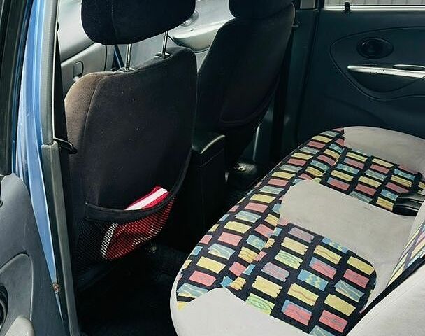 Синий Дэу Матиз, объемом двигателя 1 л и пробегом 173 тыс. км за 1500 $, фото 12 на Automoto.ua