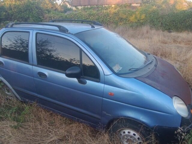 Синий Дэу Матиз, объемом двигателя 0.8 л и пробегом 80 тыс. км за 700 $, фото 3 на Automoto.ua