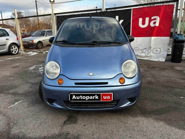 Синій Деу Матіз, об'ємом двигуна 0.8 л та пробігом 92 тис. км за 3490 $, фото 1 на Automoto.ua