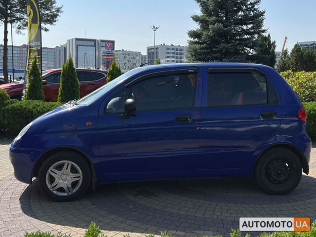 Синий Дэу Матиз, объемом двигателя 0.8 л и пробегом 104 тыс. км за 3999 $, фото 3 на Automoto.ua