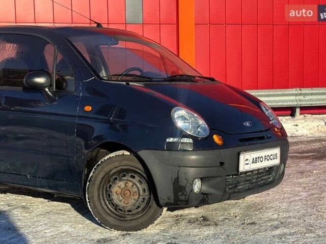 Синий Дэу Матиз, объемом двигателя 0.8 л и пробегом 198 тыс. км за 2190 $, фото 1 на Automoto.ua