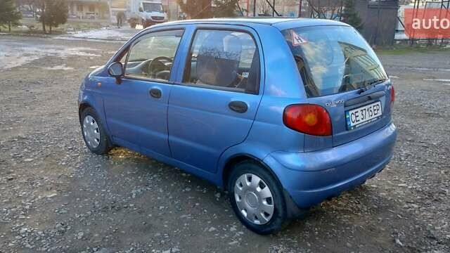 Синий Дэу Матиз, объемом двигателя 0.8 л и пробегом 136 тыс. км за 2000 $, фото 14 на Automoto.ua