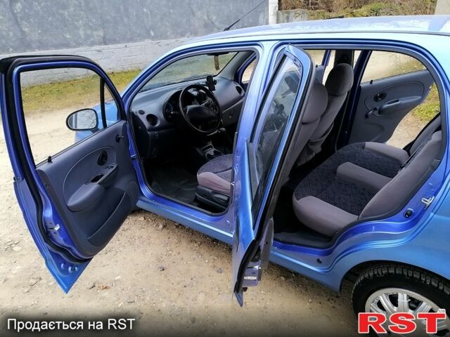 Синий Дэу Матиз, объемом двигателя 8 л и пробегом 73 тыс. км за 2880 $, фото 6 на Automoto.ua