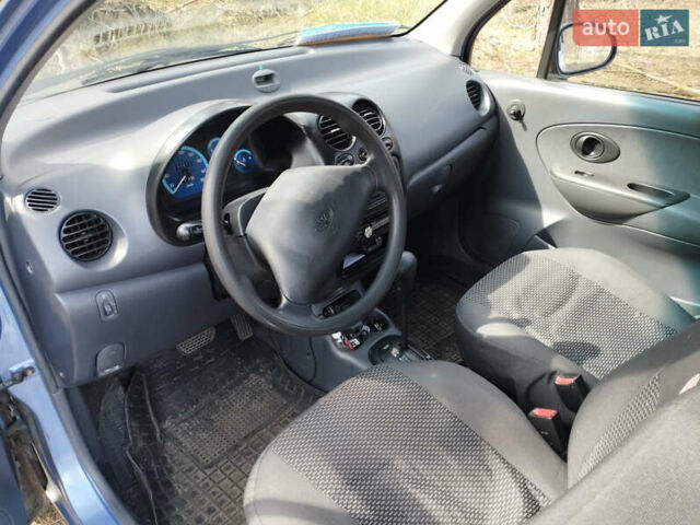 Синій Деу Матіз, об'ємом двигуна 0.8 л та пробігом 130 тис. км за 2400 $, фото 6 на Automoto.ua