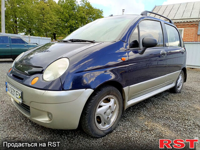 Синий Дэу Матиз, объемом двигателя 1 л и пробегом 0 тыс. км за 1700 $, фото 4 на Automoto.ua