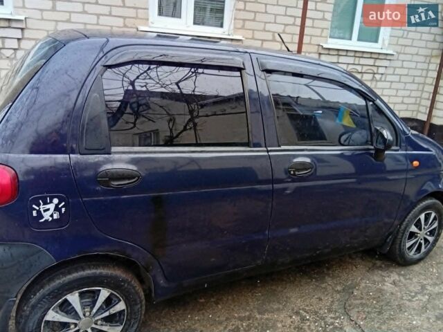 Синій Деу Матіз, об'ємом двигуна 0.8 л та пробігом 92 тис. км за 2000 $, фото 2 на Automoto.ua